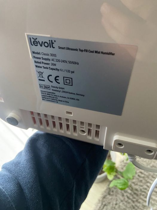 Umidificator levoit 6l