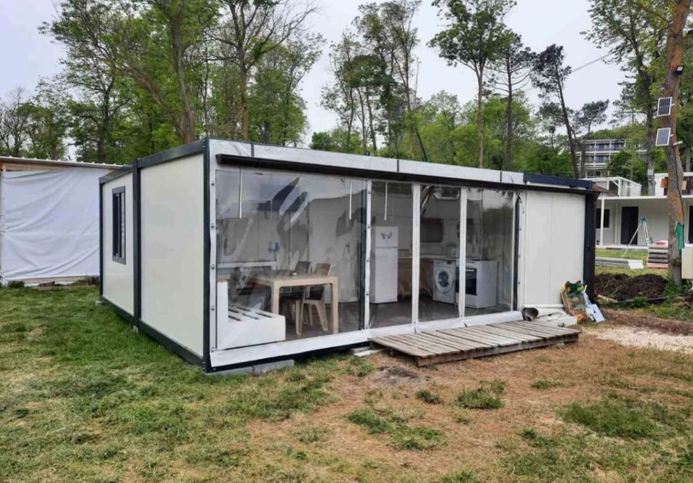 Двойни контейнери/сглобяеми къщи/павилиони за живеене