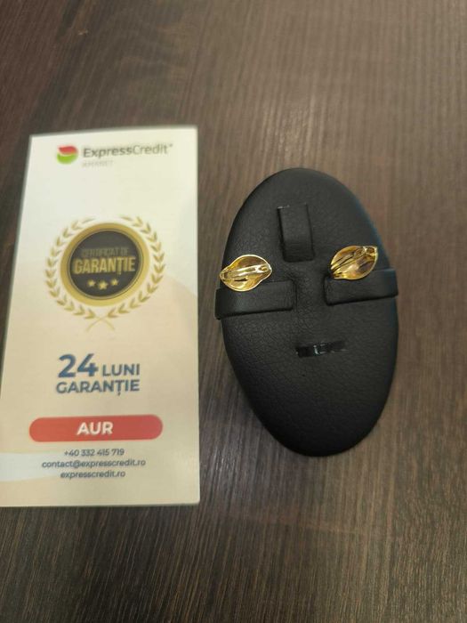 Cercei aur 14k 3,08 grame (AG24 Harlau b.45373.2)- Garantie 2 ani!