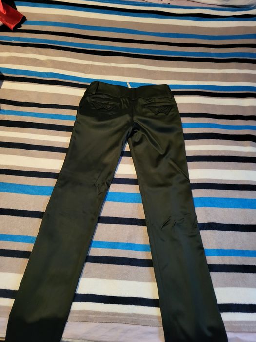 Pantaloni gala satin