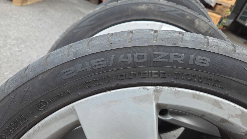 Летни Гуми 245/40/18 Nokian Нокиан  ДОТ 22