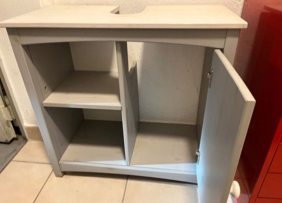Mobilier Baie - Dulăpior chiuvetă - Lemn Masiv - Germania
