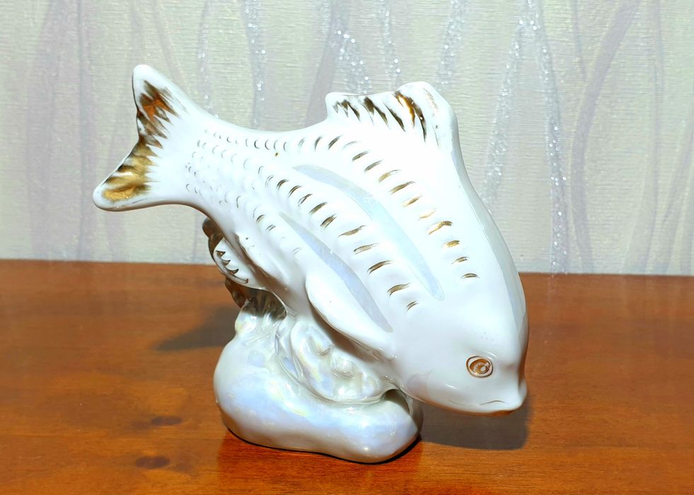 Статуэтка Рыба-Карп Дулево