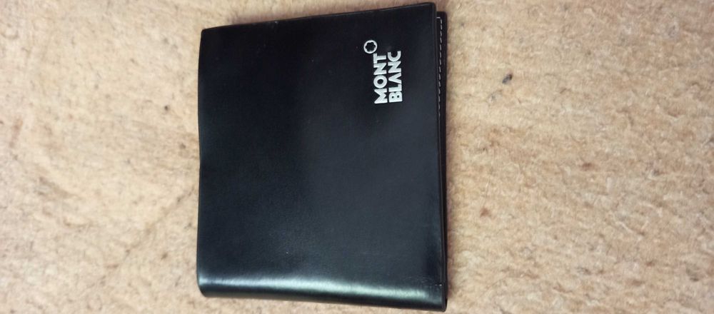 Портмоне Мъжко MONT BLANC оригинално без забележки