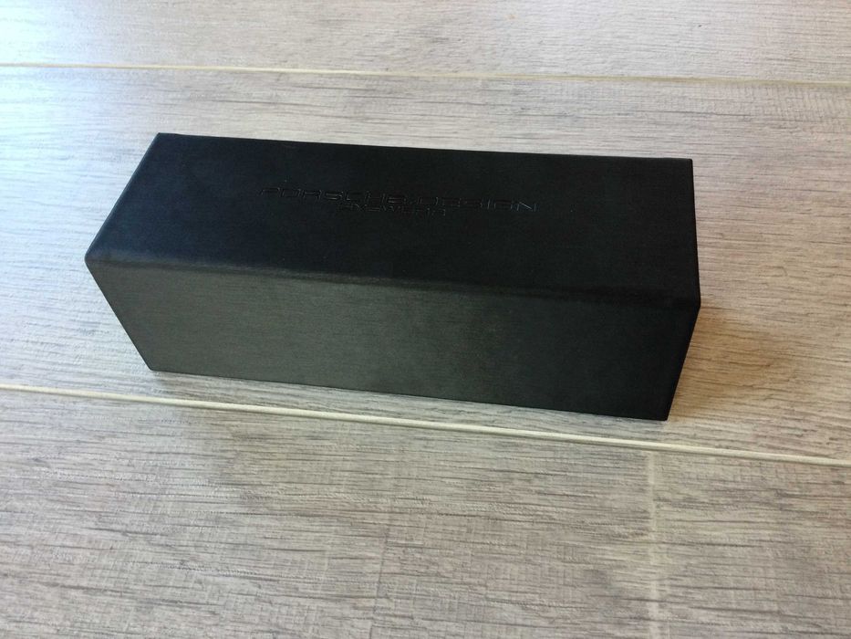 НОВА 100 % оригинална черна кутия калъф за очила PORSCHE DESIGN