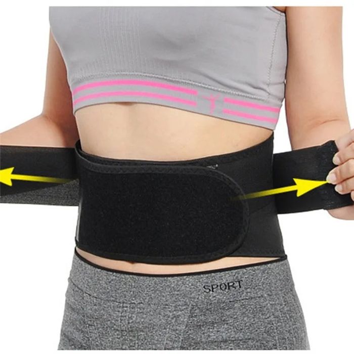 Brâu mijloc cu magneți, reglabila unisex , centura lombara