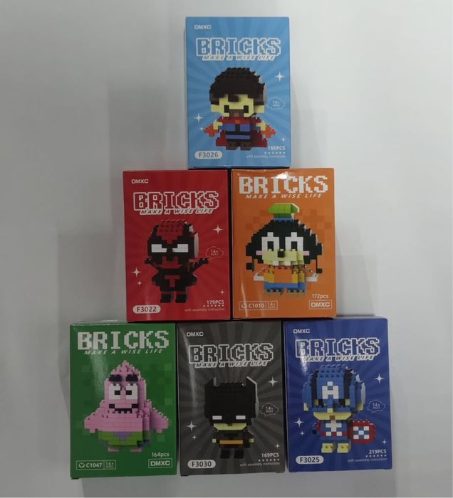 Мини конструктор Брикс. Герои