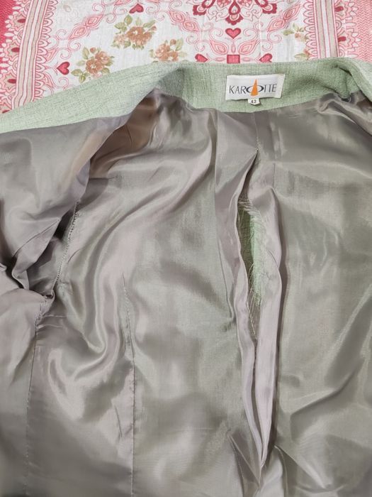 Sacou de dama verde fistic Karotte 42