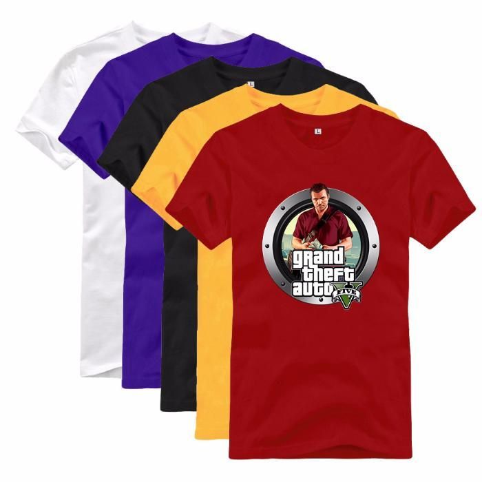 Тениски GTA 5 и WORLD OF WARCRAFT! Или поръчай модел с ТВОЯ идея!