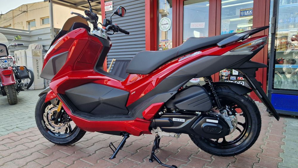 Nou Sym JetX 125 Abs moto scuter permis B, RATE