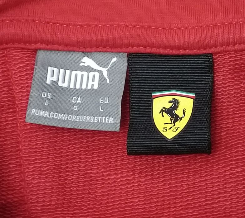 Puma Scuderia Ferrari Sweatshirt оригинално горнище L Пума Ферари