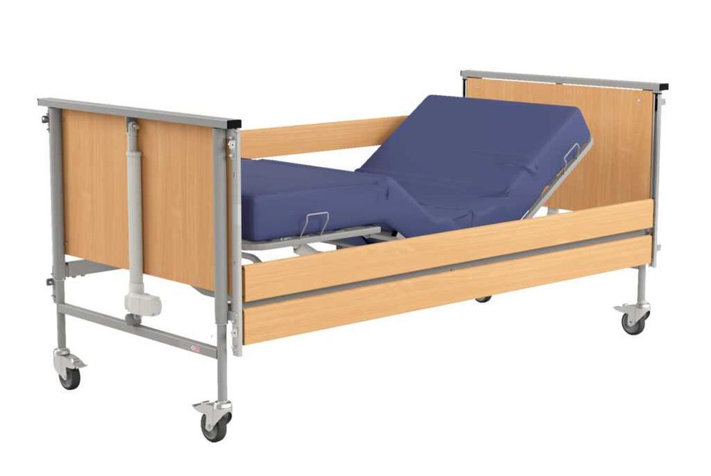 Pat medical electric (pentru îngrijire acasă) + Saltea antiescare (cu husă)