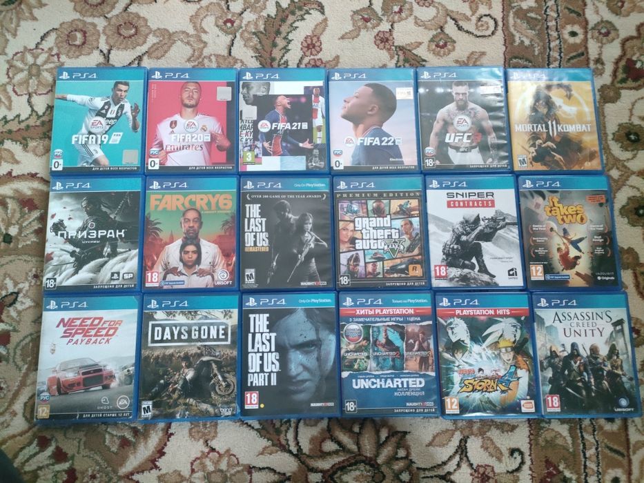 Игры на пс4 ps4 продажа