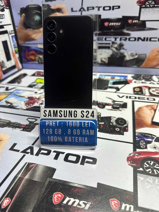 Samsung S24 / 128 GB / 8 GB RAM / 100%BAT-575 CICLURI / CreativAmanet