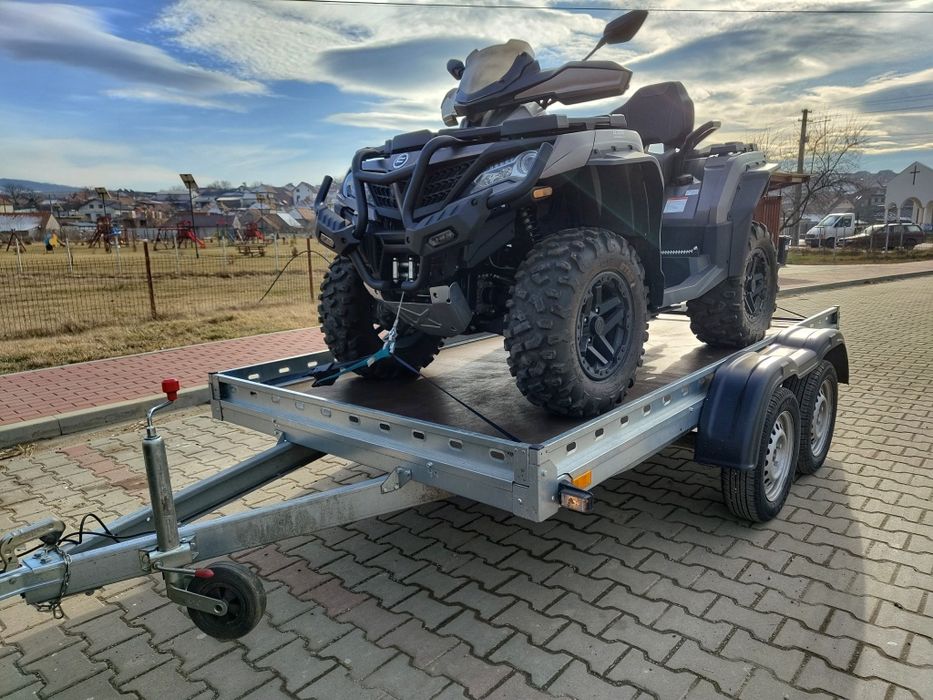 Inchiriez remorca 750kg 2 axe (transport ATV) / Rent a trailer