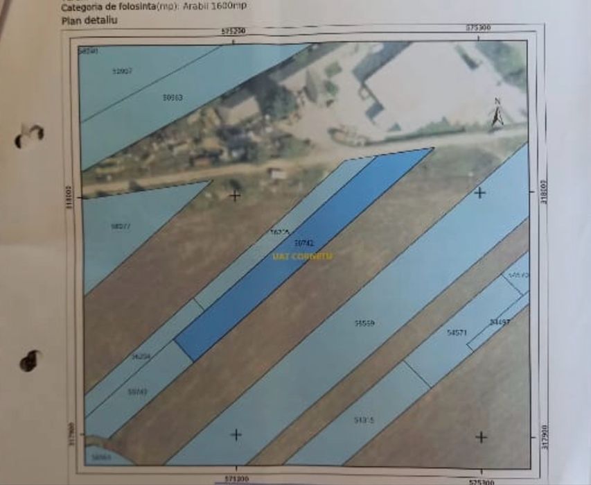 Teren 1600mp Sos. Aeroportului Cornetu