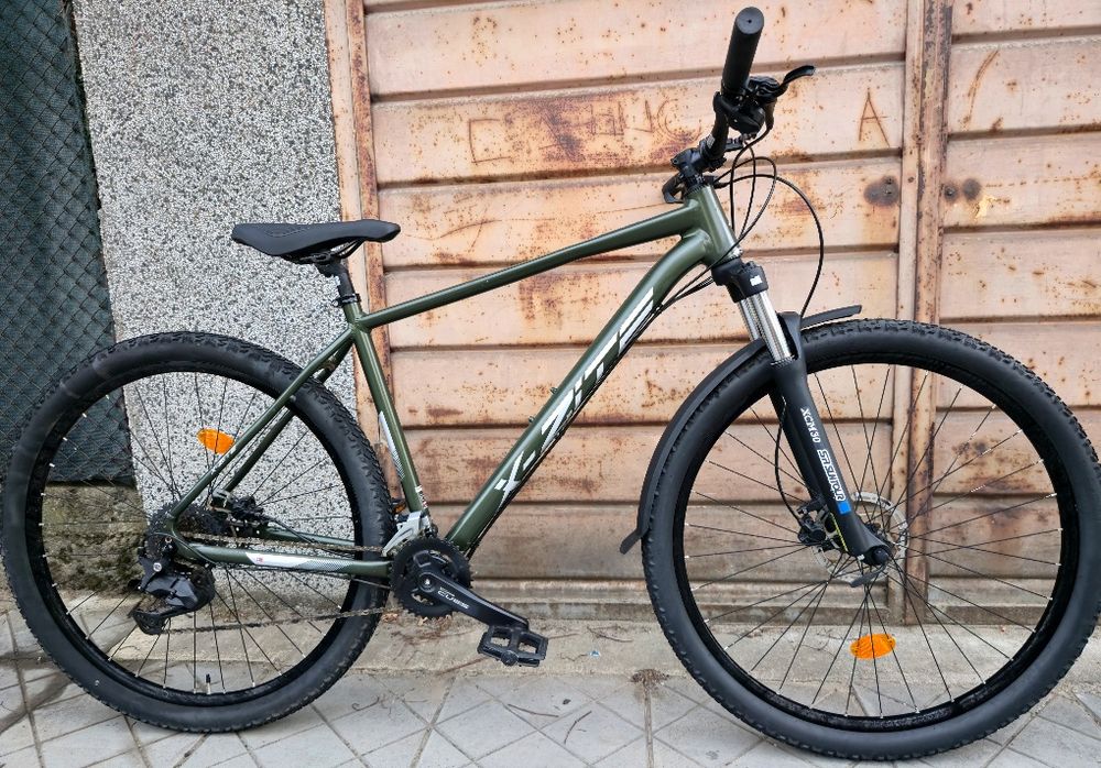 29 цола XL рамка 2x9 Shimano Cues 2025 Алуминиев Датски велосипед X-zite