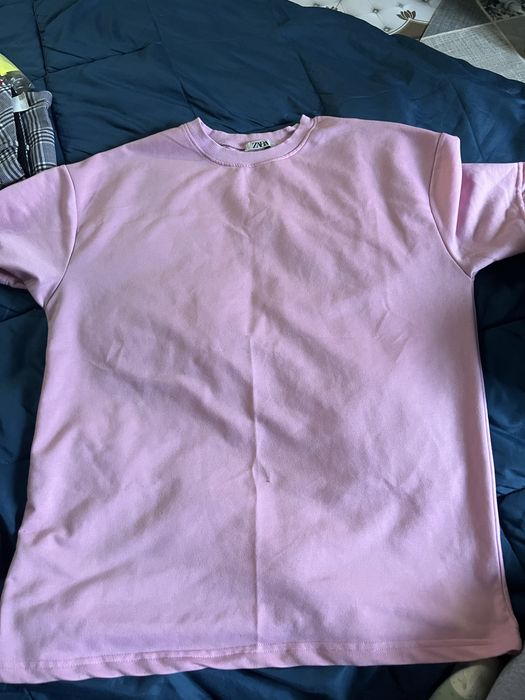 Розова тениска ZARA