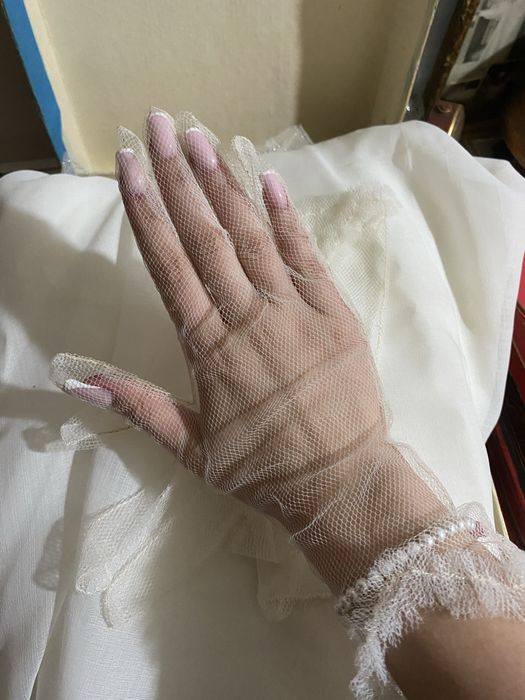 Булченска рокля +воал,ръкавици,допълнителен колан