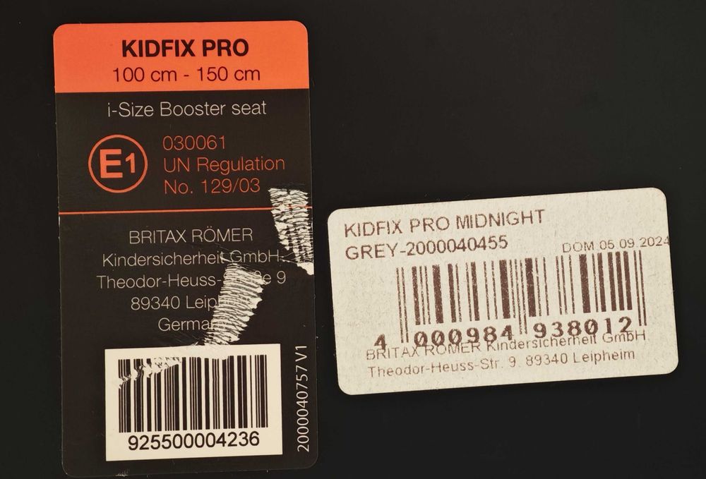 Детско столче за автомобил Britax Römer Kidfix PRO Classic i-Size