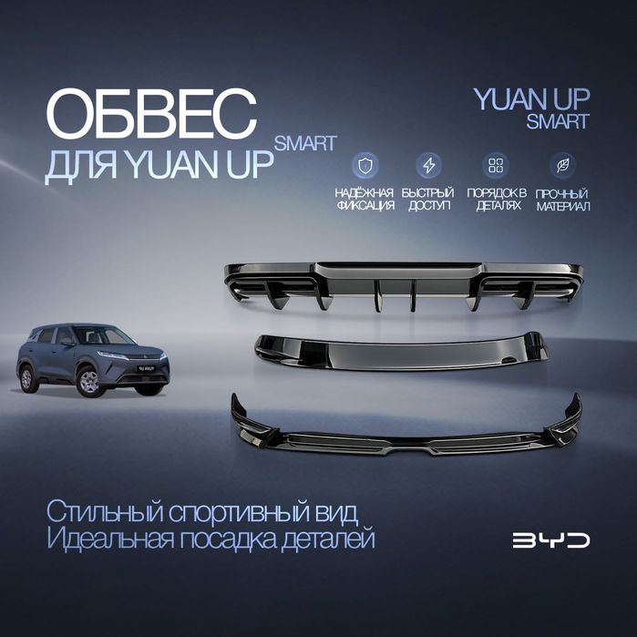 Бодикит (обвес) для BYD Yuan up smart