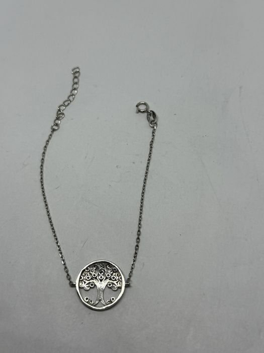 дамска сребърна гривна 2.14гр 925