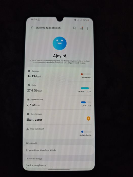 Samsung A32 black