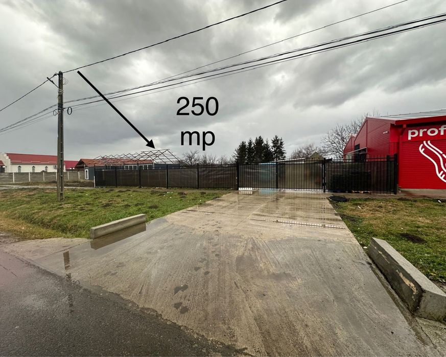 Inchiriez 250 mp  teren langa Profi Denta