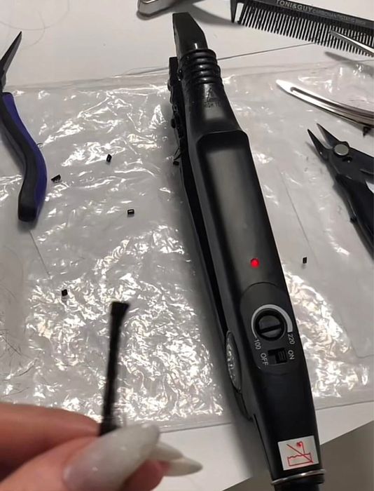 Extensii de par (tehnica italiana la cald) nano micro capsule