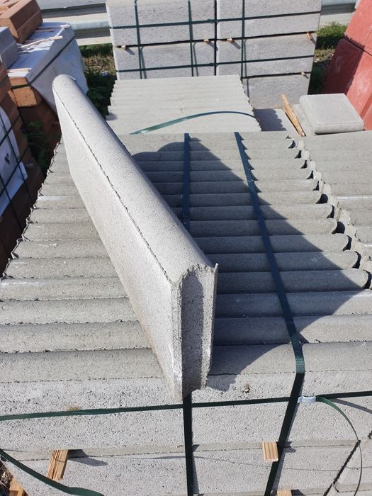 PAVELE beton / FORMA DE I / H /alei gradina / BORDURI
