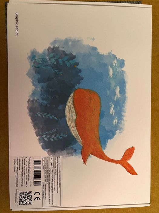 Tableta de desen, Excitat 10 x 6 inchi. Ca noua. In Garantie