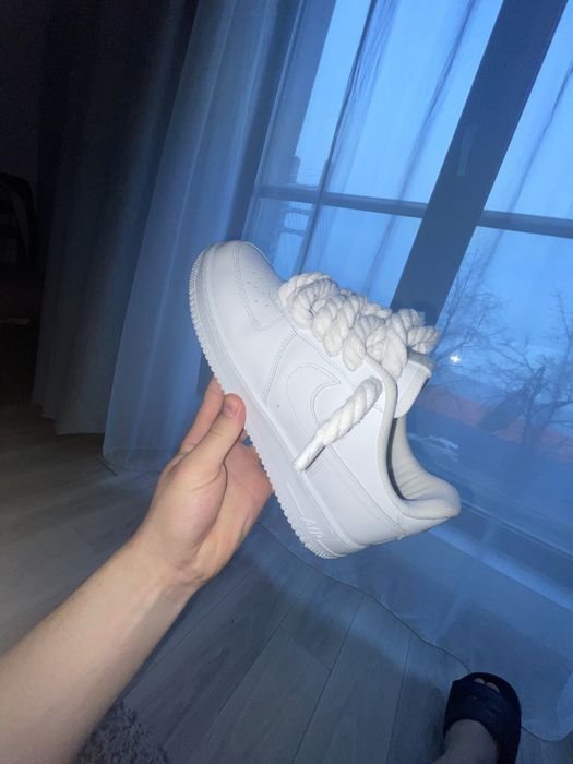 Air force 1 rope laces noi in cutie  marimi disponibile 41,42,43