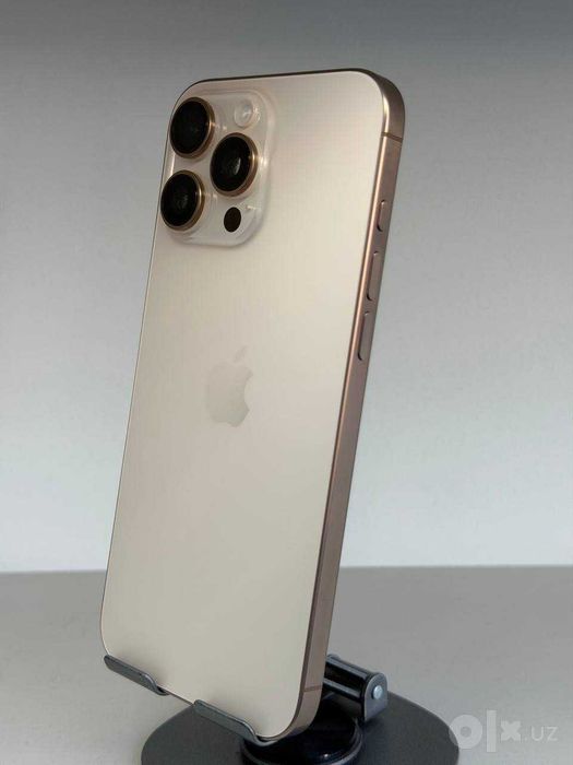 Срочно продается Iphone 16 Pro Max Esim 16 Sikl , 256Gb, Desert, 100%.