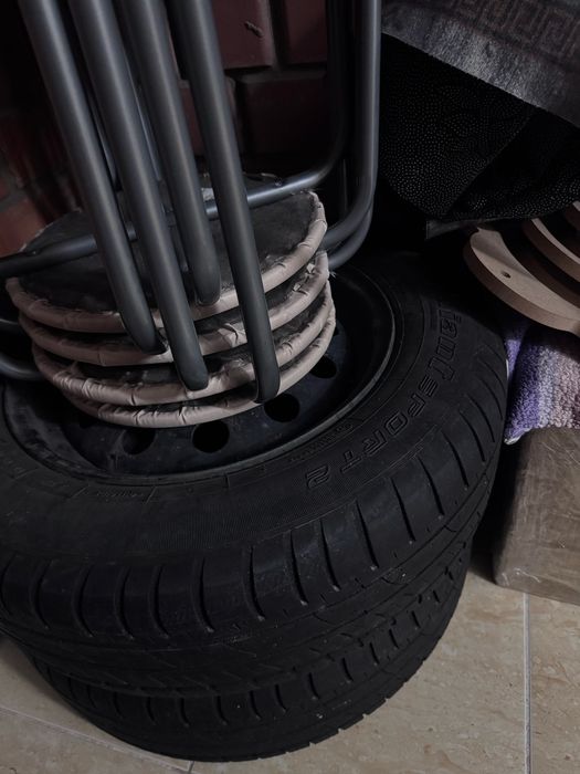 Шины летние с дисками 14 размера