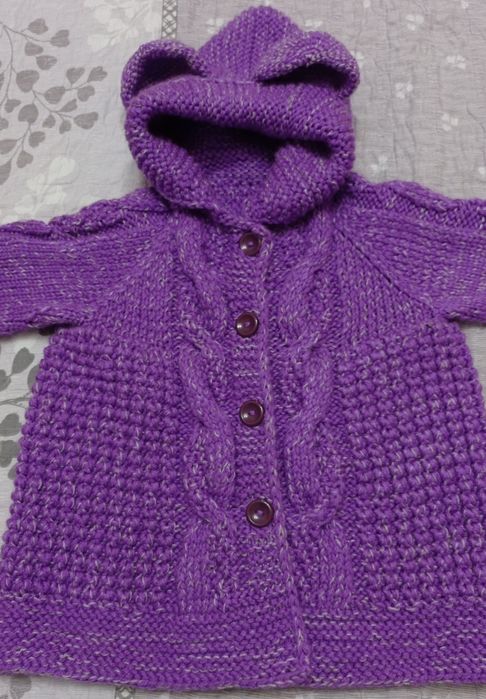 Новое пальто ручная работа на 2-3 года