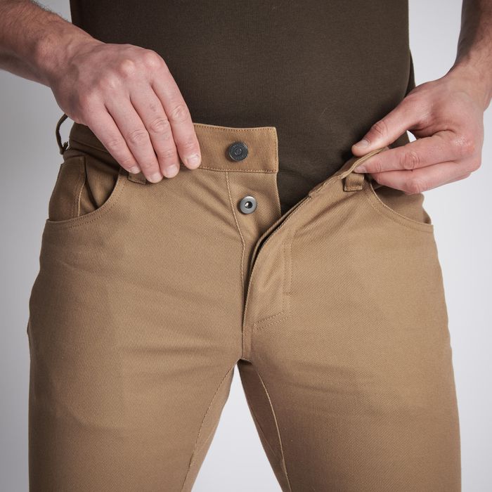 Pantalon utilitar rezistent 500 Maro - 38 - produs resigilat Decathlon