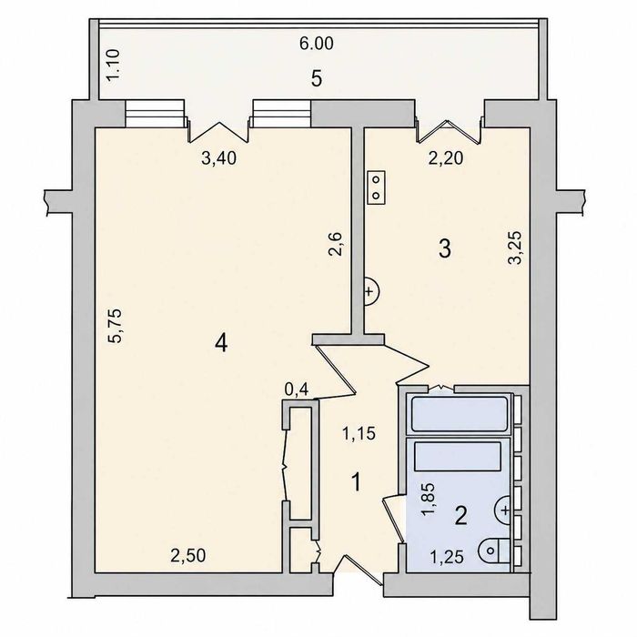 Срочно 1-комнатная на Гостинице Россия ( Grand Mir )
