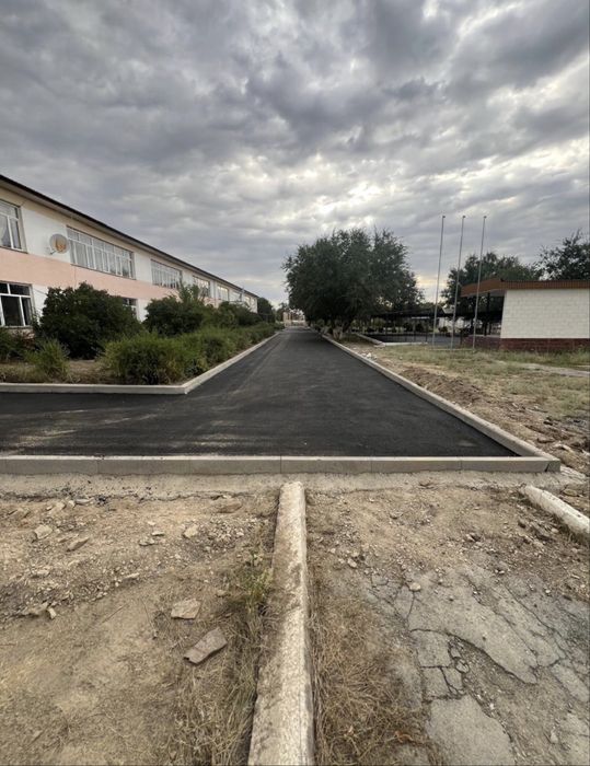 Асфальтирование дорог , укладка асфальта