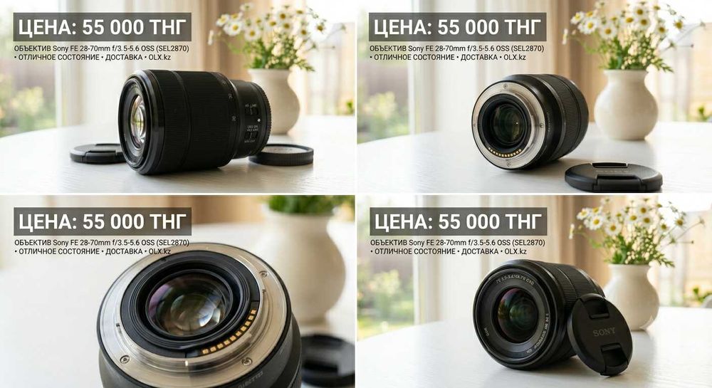 Объектив Sony FE 28-70, 3.5-5.6