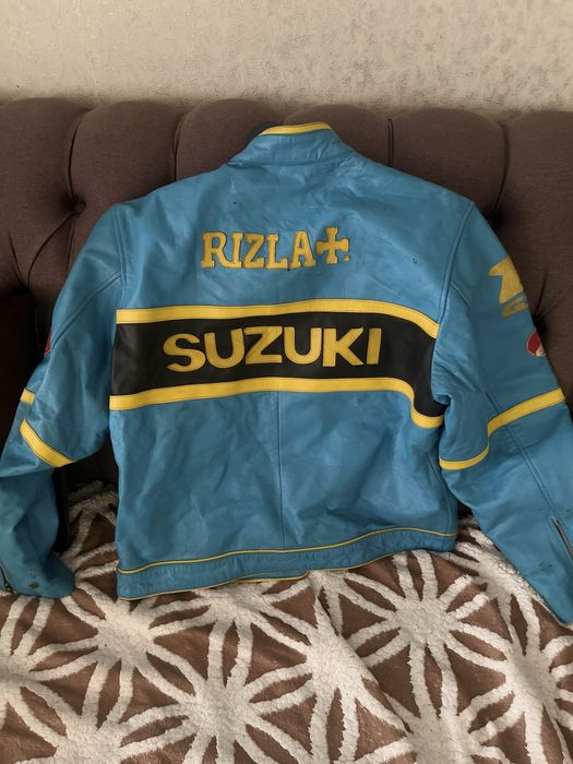 Мотокуртка кожанная