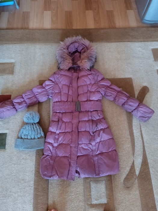 Настоящий подростковый пуховик