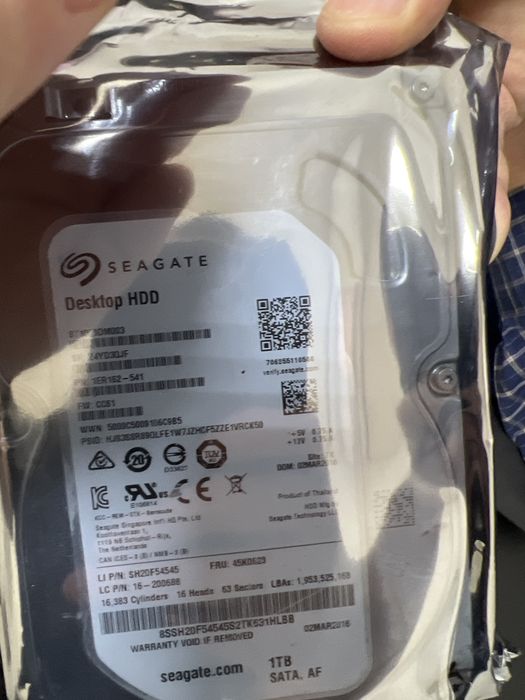 Жесткий диск 1тб SEAGATE