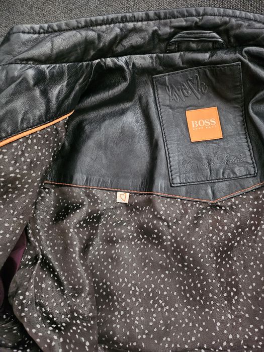 Кожено яке Boss Orange
