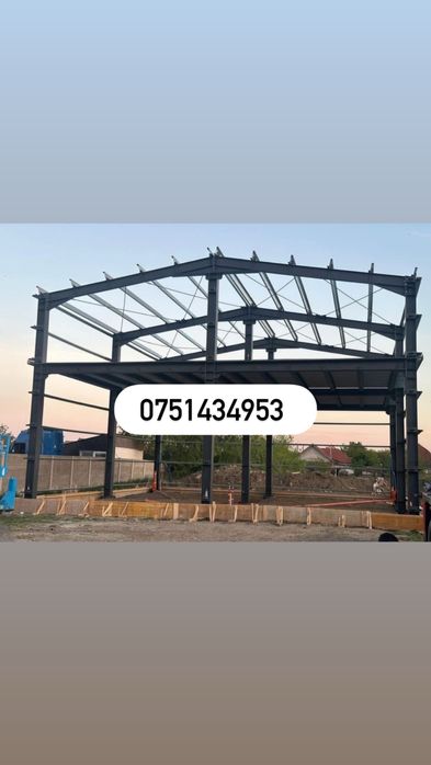Vand hala metalica 6x20x3m