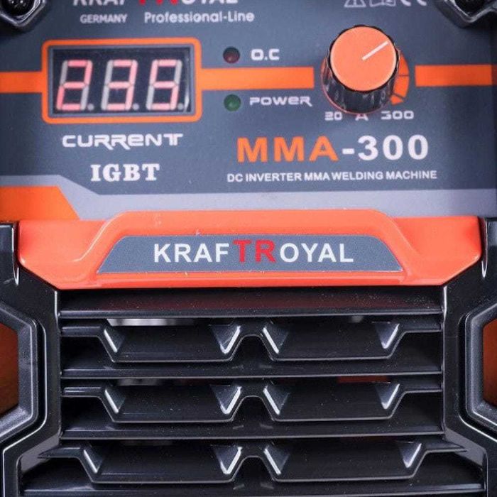 Инверторен Електрожен WerkBull 300А с Соларни Заваръчни Очила