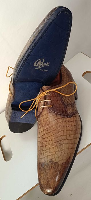 Pantofi de lux 43 43.5 44 44.5 45 45.5 Greve NOI lucrati manual piele