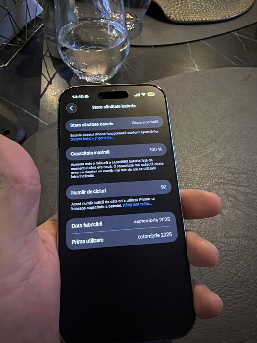 IPhone 17 AIR 256 . Baterie 100% .. Telefon impecabil ..