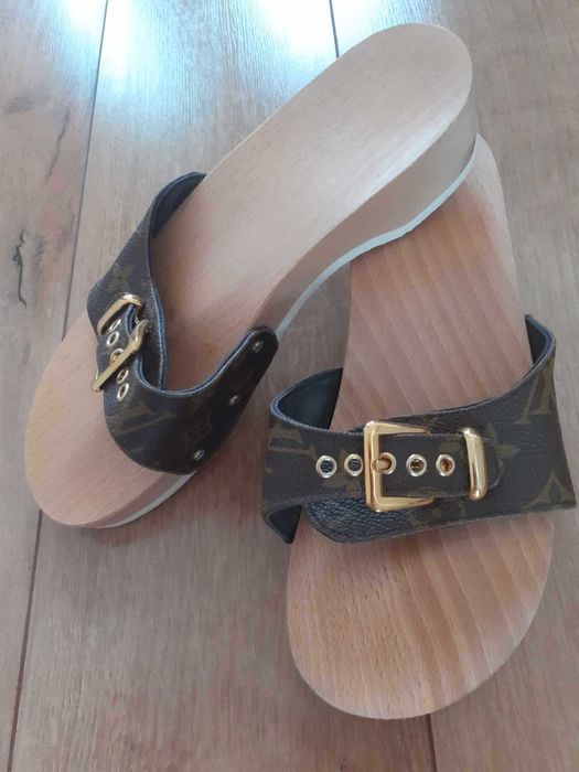 Дамски чехли Louis Vuitton