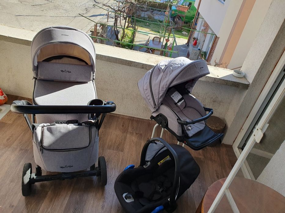 Бебешка Количка Milu Kids Atteso 3в1