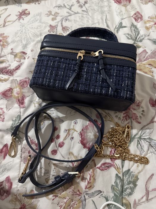 Тёмный синий Сумка zara